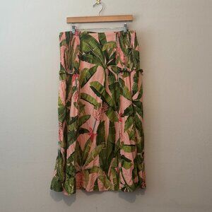 Farm Rio Skirt with Elastic Waist